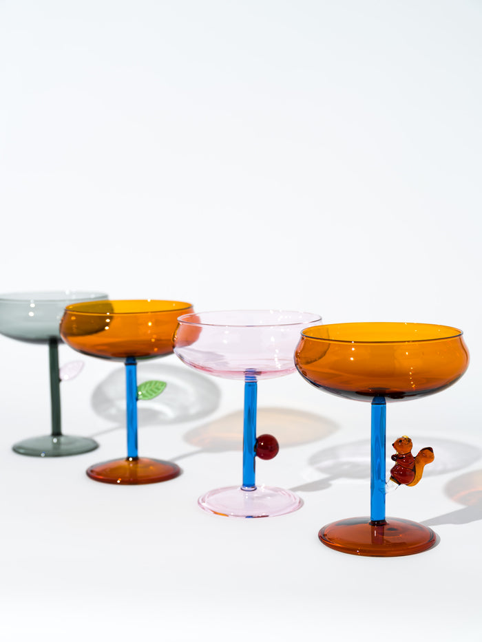 Dessert Coupe Cocktail Glasses, Set of 4