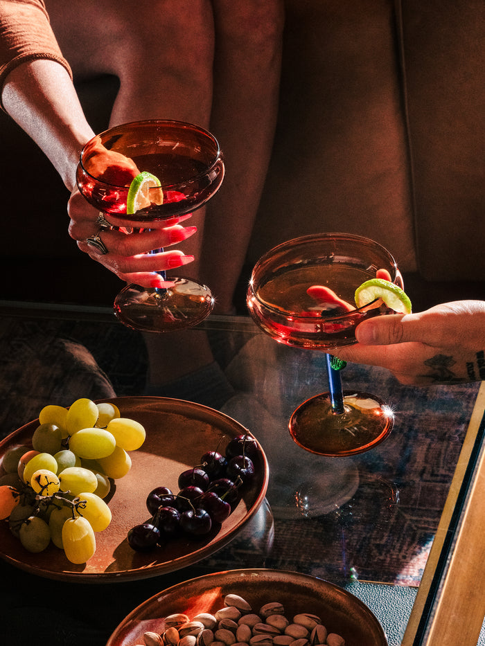 Dessert Coupe Cocktail Glasses, Set of 4