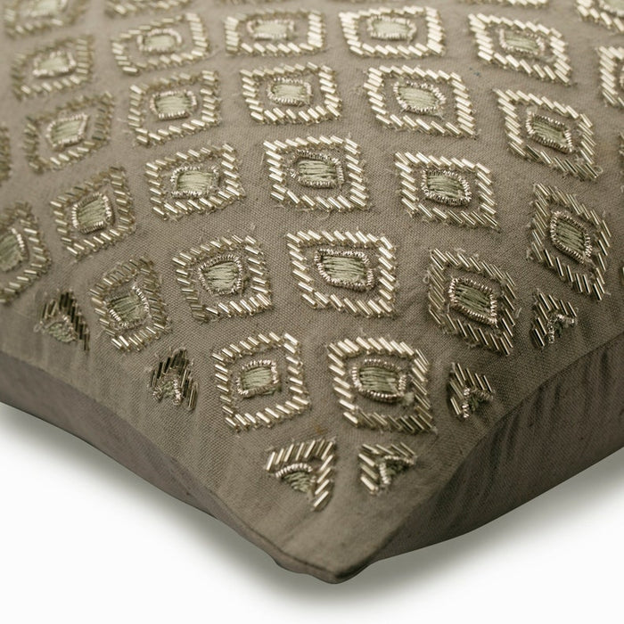 Diamonds And Silver Decorative Euro Sham