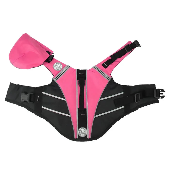 Dog Flotation Vest & Life Jacket with Rescue Handle for Small, Medium, Large Dogs