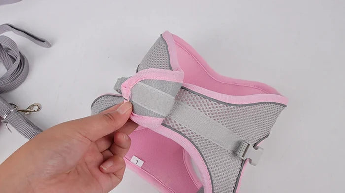 Dog Harness for Small Dogs, Adjustable Reflective Puppy Vest for French Bulldog, Chihuahua & Pug