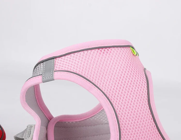 Dog Harness for Small Dogs, Adjustable Reflective Puppy Vest for French Bulldog, Chihuahua & Pug