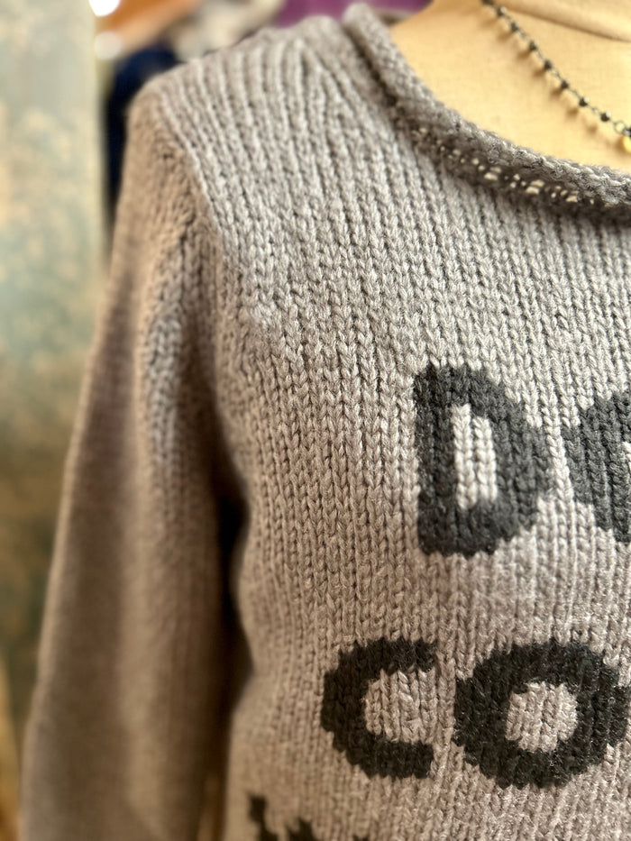 Dogs Coffee Weekend Crewneck