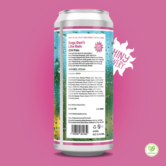 Dogs Don't Like Rain (DDH Pale) 5.4%