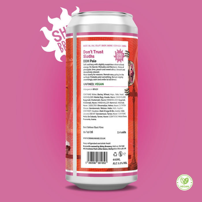 Don't Trust Sloths (DDH Pale) 5.5%