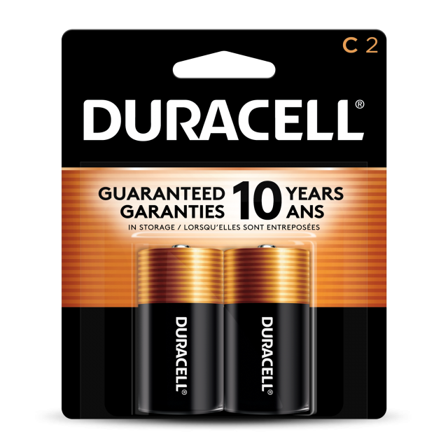 Duracell Coppertop C Alkaline Batteries