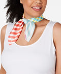 Echo Colorful Stripe Square Scarf, Multi. - Machann.com