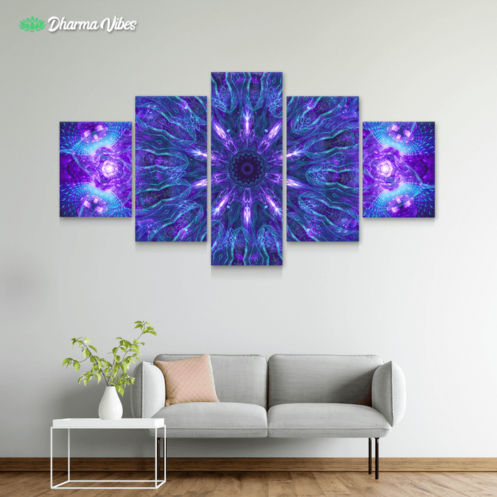 Electric Bloom by Cameron Gray 5-Piece Canvas