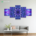 Electric Bloom by Cameron Gray 5-Piece Canvas
