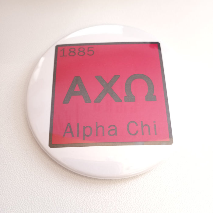 Element Button- Alpha Chi Omega