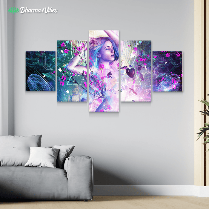 Encounter with the Sublime by Cameron Gray 5-Piece Canvas