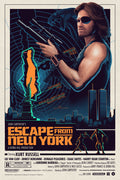 Escape From New York by Matt Ferguson, 24" x 36" Screen Print
