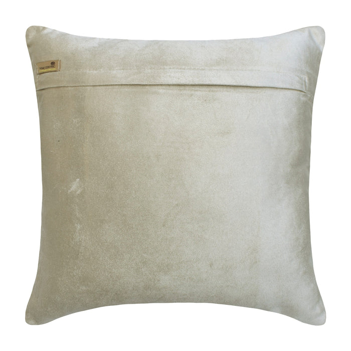Evelyn Grace - Silver Grey Jacquard Throw Pillow Cover