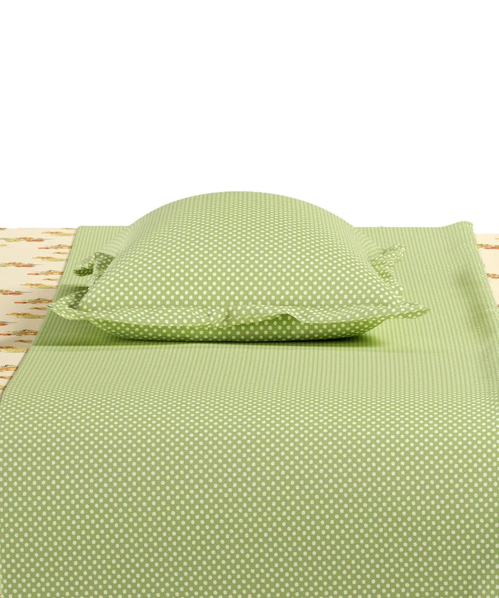 Everyday Printed King Bedsheet Set, Little Bloom Yellow| 120TC Cotton| 2 Pillow covers