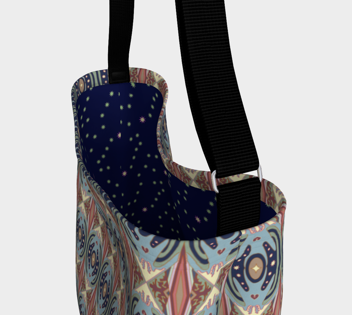 Exit The Cosmic Egg Crossbody Tote