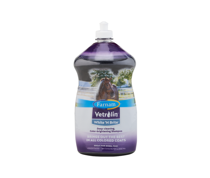 Farnam Vetrolin White 'N Brite Color-Brightening Shampoo