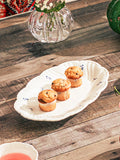 Fiora Bloom Oval Platter, 12 inch