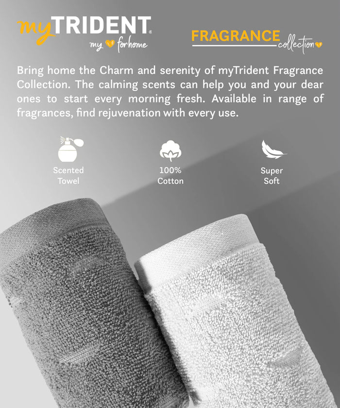Fragrance 4Pc Towel Set, Lily| 500 GSM Cotton