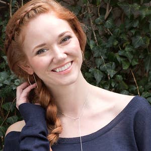 Freshie & Zero - Half Circle Half Moon Hoop Earrings (Gold Filled)