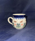 Frogs and Dragonflies 8 oz. Bubble Mug - Shape: 005 - Pattern: Frogs and Dragonflies