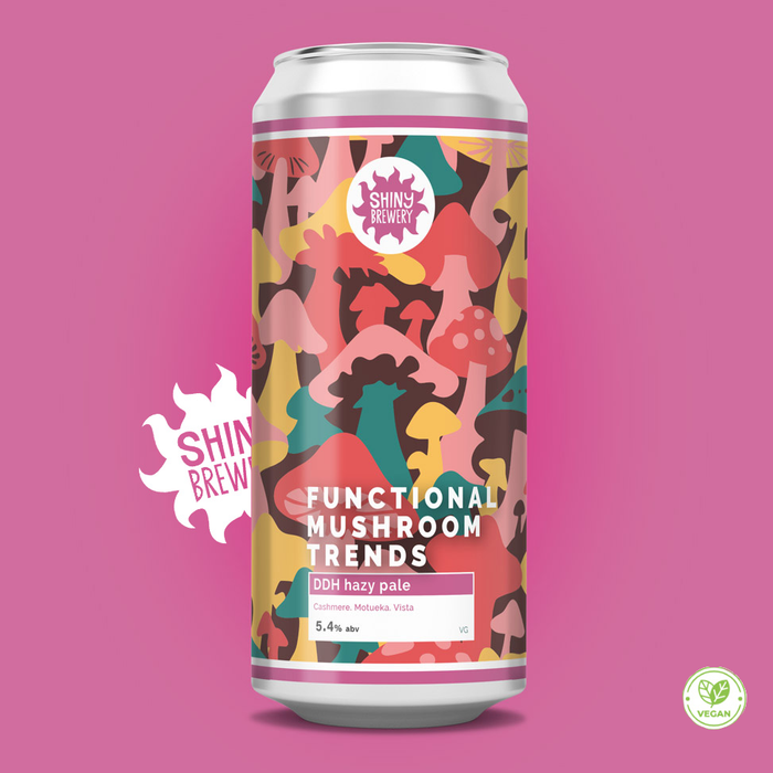 Functional Mushroom Trends (DDH Hazy Pale) 5.4%