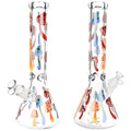 Fungi Glow In The Dark Water Pipe 13.75"