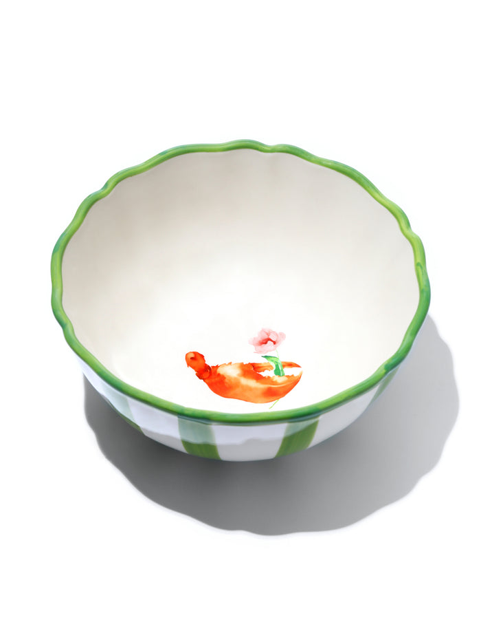 Garden Feast Bowl, Lobster, 6 Inch