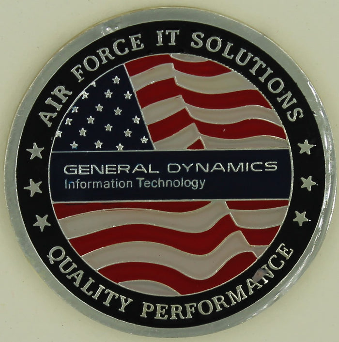 General Dynamics 2WLAN Air Force Challenge Coin