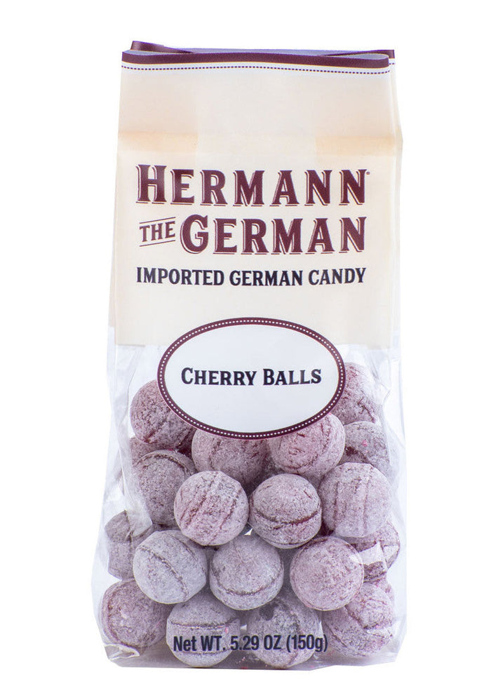 German Hard Candies: Cherry Balls