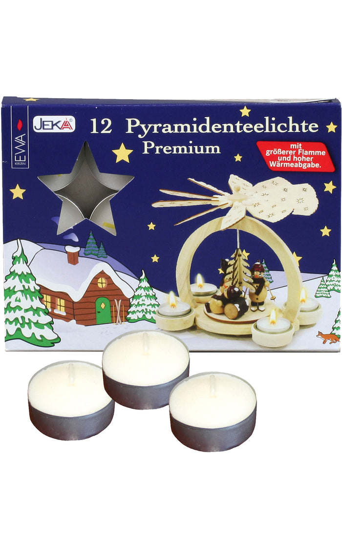 German Tea Light Luminary: Nativity Scene