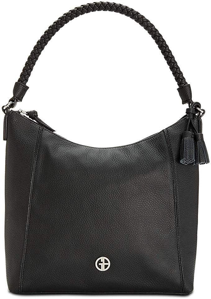 Giani Bernini Braid Handle Pebble Hobo - Machann.com