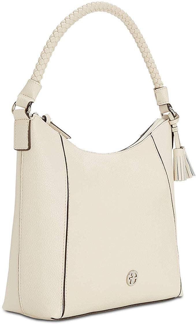 Giani Bernini Braid Handle Pebble Hobo - Machann.com