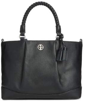 Giani Bernini Braided Handle Satchel - Machann.com