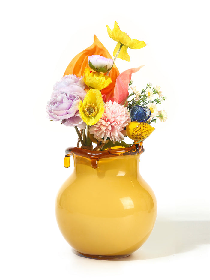 Golden Honeybee Vase, Small