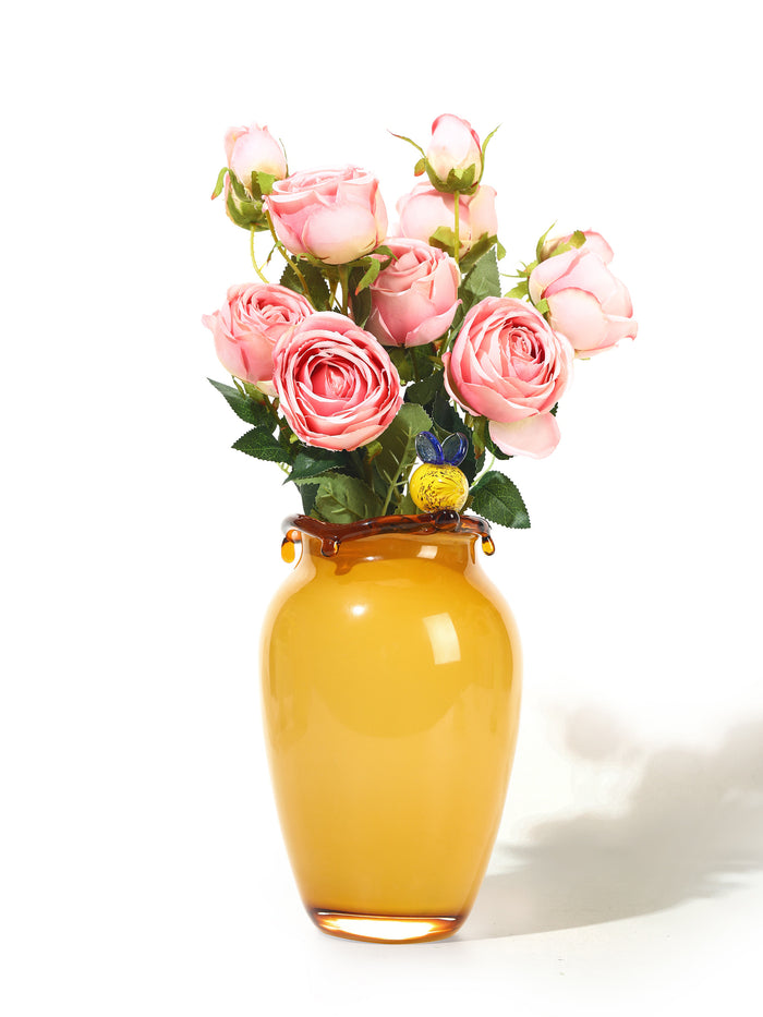 Golden Honeybee Vase, Tall