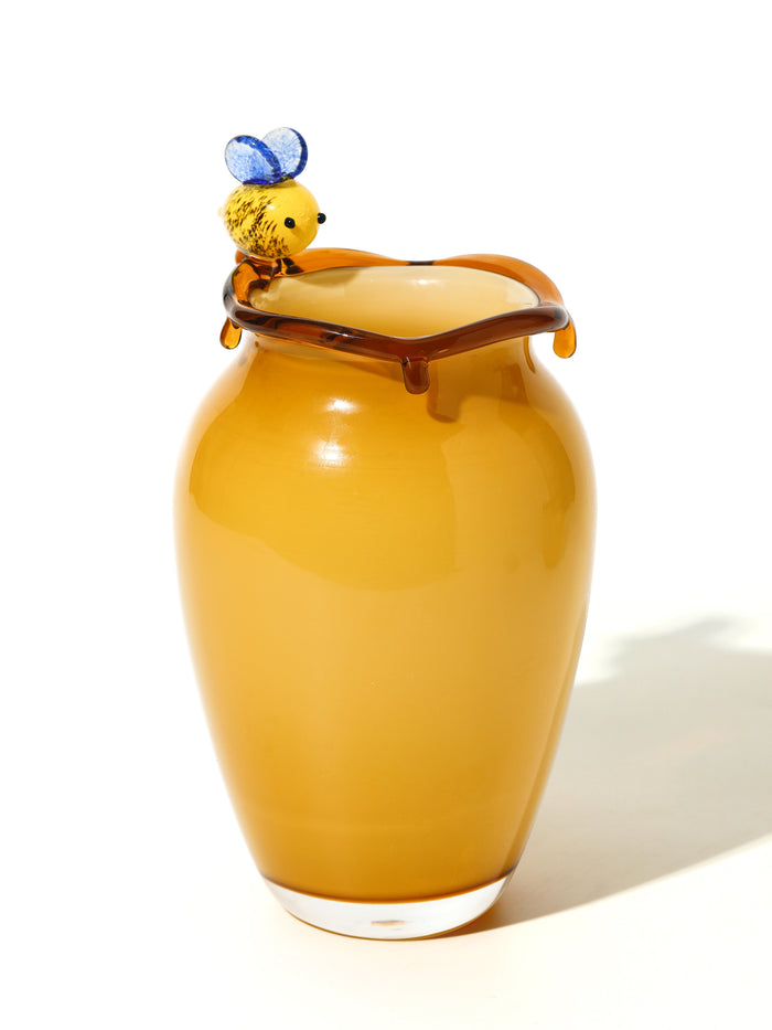 Golden Honeybee Vase, Tall