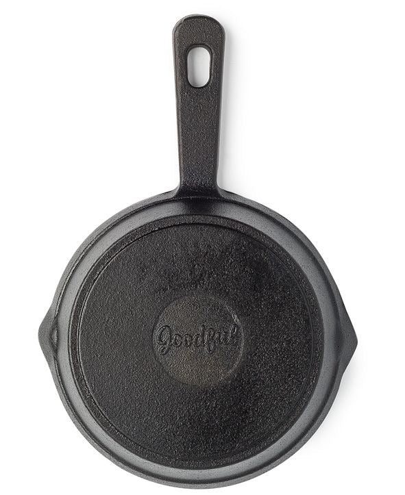 Goodful 2-Pc. Mini. Cast Iron 6” Fry Pan Set