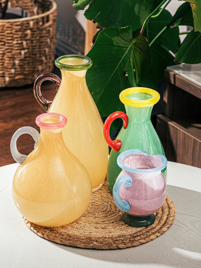 Grape Pastel Pitcher Vase