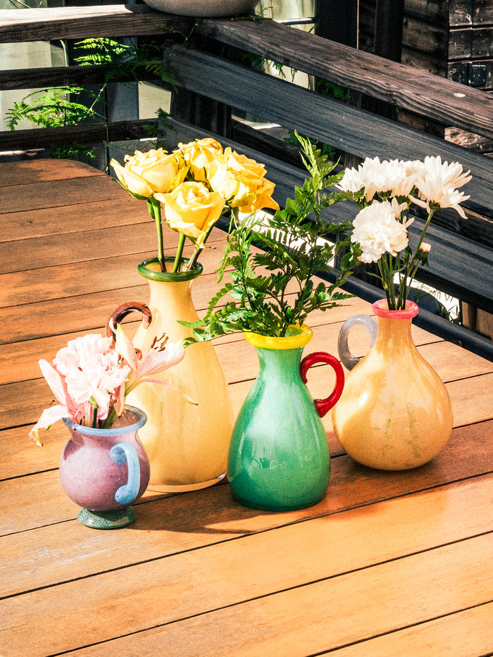 Grape Pastel Pitcher Vase
