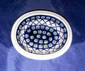 Green Dot Candy Dish - Shape: GU279 - Pattern: Green Dot