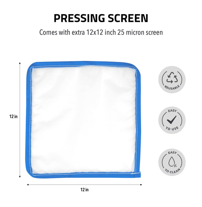 Gutenberg’s Dank Pressing Co. 5 Gallon Bubble Bags - 4 Bag Set