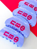 Hair Claw Clip- Pi Beta Phi