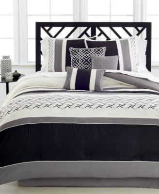 Hallmart collectibles Fletcher 7-Pc Comforter Set ,Full - Machann.com