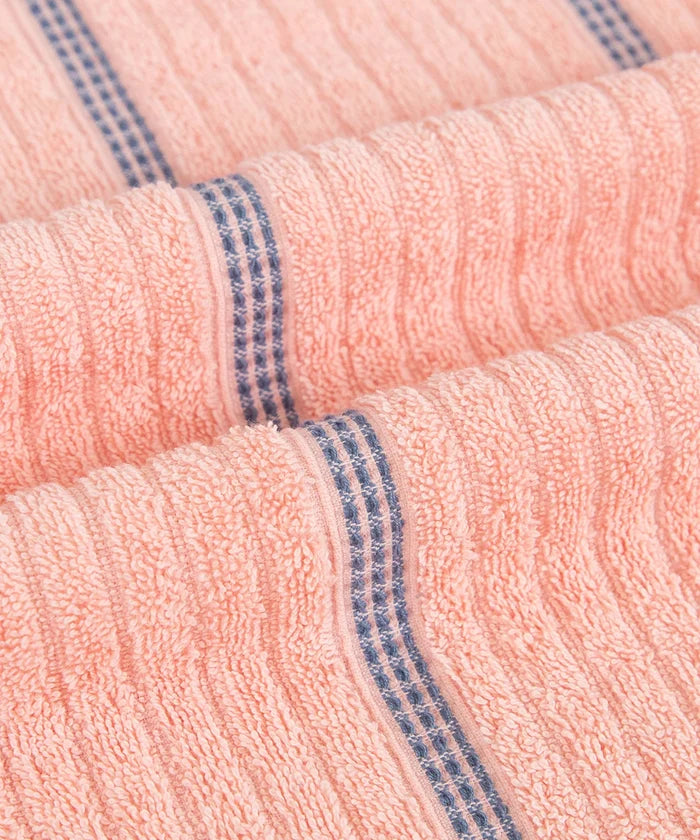 His & Her 2 PC Bath Towel  Set, Candy & Floss|500 GSM Cotton