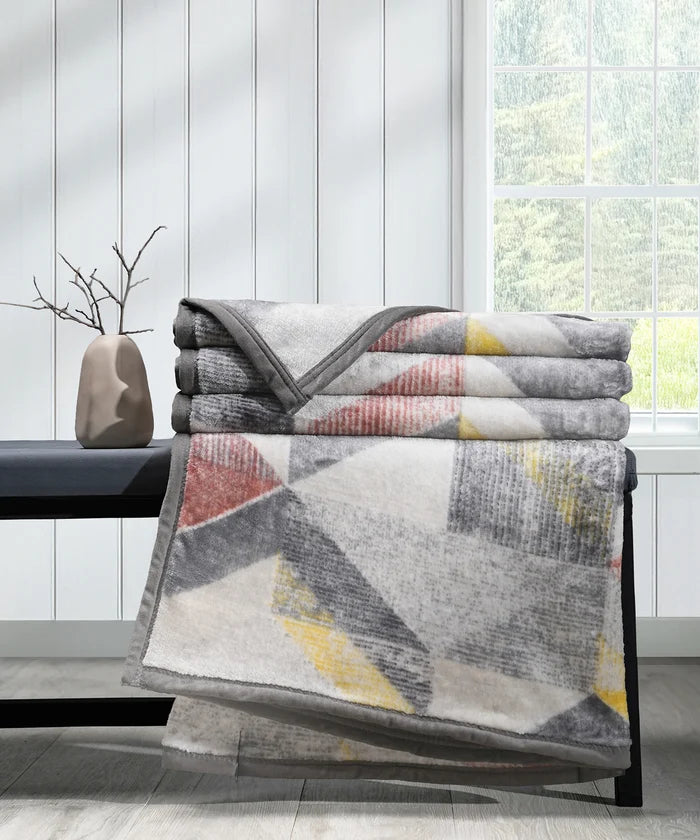 Home Essential Imperial 1 Ply Double Blanket, Levi| 290GSM