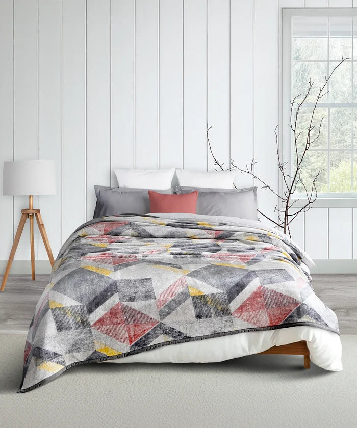 Home Essential Imperial 1 Ply Double Blanket, Levi| 290GSM