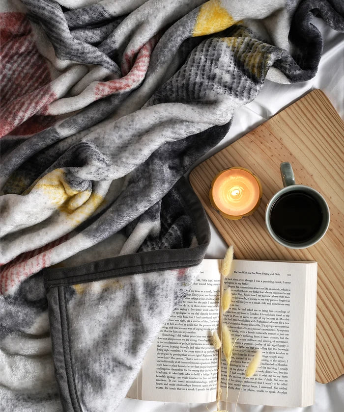 Home Essential Imperial 1 Ply Double Blanket, Levi| 290GSM
