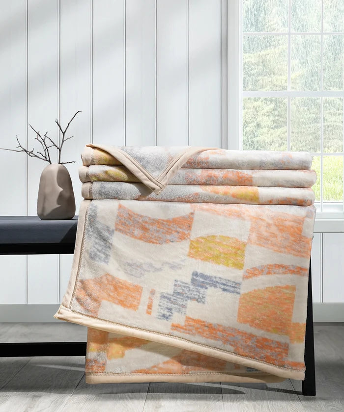 Home Essential Imperial 1 Ply Double Blanket, Logan| 290GSM