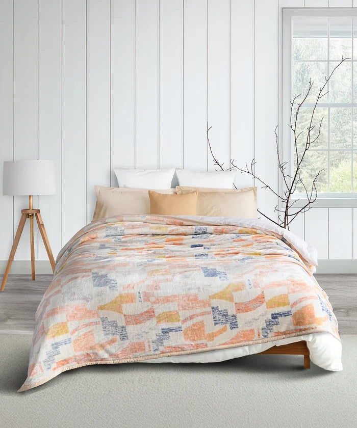 Home Essential Imperial 1 Ply Double Blanket, Logan| 290GSM