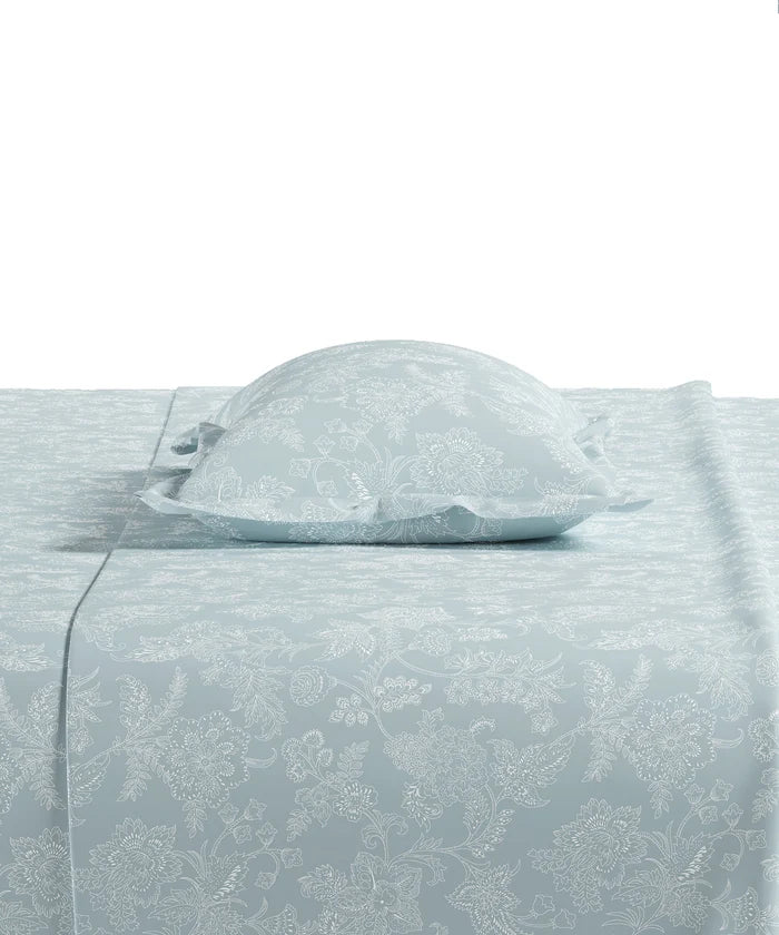 Home Essential Pastel Poetry Floral King Bedsheet,IRAJA TIFFANY|144TC Cotton| 2 Pillow Covers